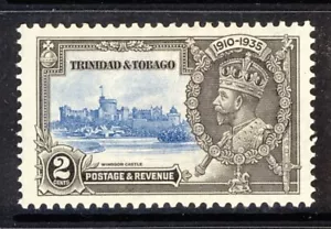 TRINIDAD- STAMPS ISSUED DURING REIGN OF KING GEORGE VI IN PLASTIC MOUNTS - Picture 1 of 13
