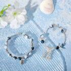 Fashionable Butterfly Tassel Beaded Bracelet Blue And White Porcelain Bracel AUT
