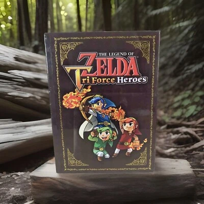 Legend of Zelda Tri Force Heroes Sealed Game Guide W/Screen Cleaner Nintendo 3DS - Image 1 of 4