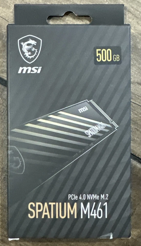 SPATIUM M461 PCIe 4.0 NVMe M.2 500GB - Image 1 of 1