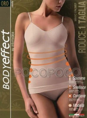 Top canotta da donna seamless Intimidea canottiera contenitiva modellante 211834 Foto 1 de 3