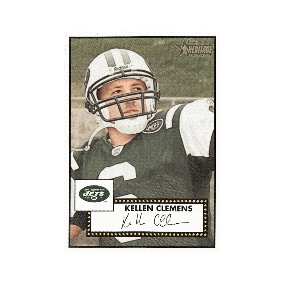 Kellen Clemens Rookie 2006 Topps Heritage #237 New York Jets Football Card NM - Image 1 of 3