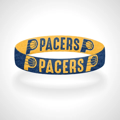 Reversible Indiana Pacers Bracelet Wristband #GoPacers Cover