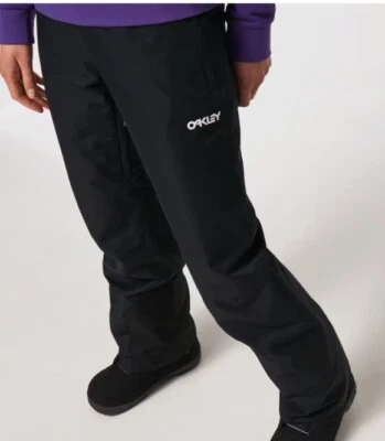 Calça Oakley Jasmine Isolada Feminina Esqui Snowboard Calça de Esqui Preta NOVA GG - Imagem 1 de 4
