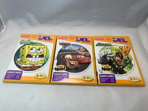 Fisher Price iXL Learning System Games Lot of 3 New Sealed - Picture 1 of 2