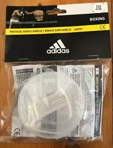 Kids Mouth Guard Adidas Boxing Junior Gum Shield Clear Single Protector - Picture 1 of 1