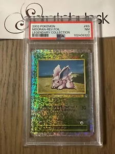 PSA 7 - Pokemon Mujer NIDORAN 83/110 Holograma Inverso - COLECCIÓN LEGENDARIA - Imagen 1 de 2