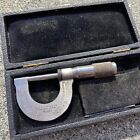 Vintage The L.S. Starrett Co. Micrometer No. 201 Athol, MASS USA in Carry Case