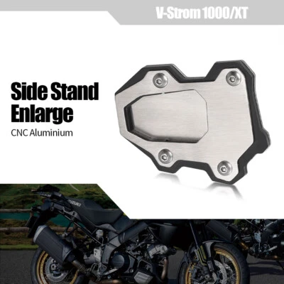 Foot Side Stand Kickstand Enlarger Pad For Suzuki GSXS 1000 GSX-S1000 2016-2023 Foto 1 de 4
