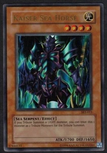 Yugioh Kaiser Sea Horse SKE-015 Ultra Rare Unlimited - LP - Foto 1 di 2
