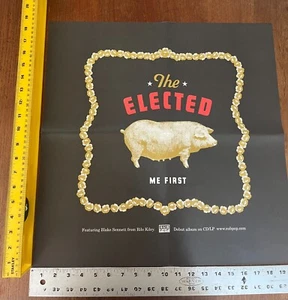 THE ELECTED Me First CD/LP Promo Poster Rare! 20 x 20 - Picture 1 of 4