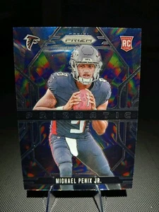 Michael Penix Jr. 2024 Panini Prizm Prizmatic RC #10 Atlanta Falcons Rookie - Picture 1 of 3