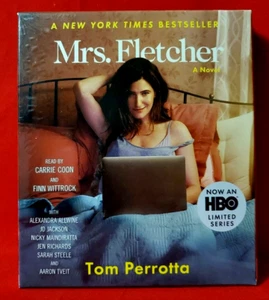 Mrs. Fletcher by Tom Perrotta 2019 9-disc Unabridged Audiobook CD set NEW - Picture 1 of 7