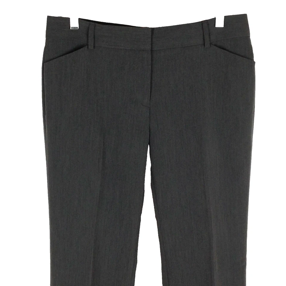 Relativity Mujer Vestido Pantalones Talla 6 Elástico Gris Frente Plano Recto tiro Medio Foto 1 de 4