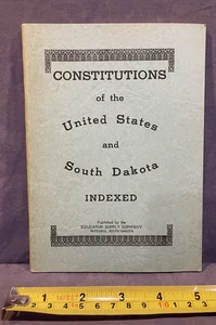 Verfassungen der Vereinigten Staaten und South Dakota indiziert Educator Supply Co. - Bild 1 von 4