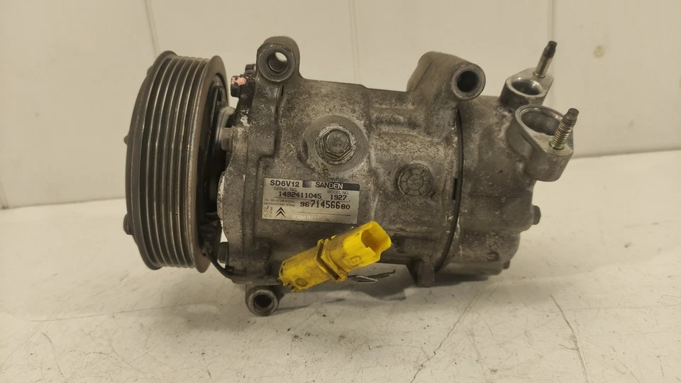 9671456680 COMPRESSORE ARIA CONDIZIONATA / 1821196 PER CITROËN NEMO SX PLUS - Immagine 1 di 4