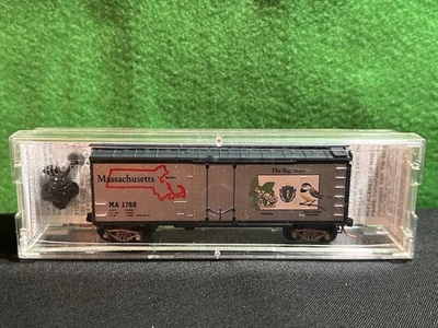 N-scale Train MA 1788 Massachusetts State Car Series The Bay State Micro-Trains - Image 1 of 2