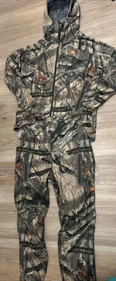 Conjunto completo de pantalones y chaqueta Russell Outdoors Level 5 Cyclone camuflados para hombre talla XL Foto 1 de 4