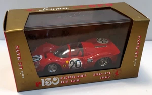 BRUMM SERIE ORO 1:43 AUTO DIE CAST FERRARI 330 P4 HP 450 1967 ROSSO ART R160 - Foto 1 di 2