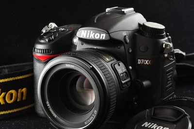 US duty paid Nikon D7000 11828 shots 116.2MP DSLR w/ 50mm f/1.8 G lens Japan - Image 1 of 4