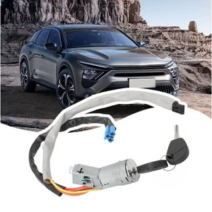 Ignition Switch Kit 4162CF Steering Wheel Lock with 2 Keys for Berlingo Models - Picture 1 of 4