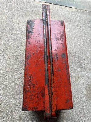 Old Box Tools Metal Facom Or Workshop Deco Garage - Image 1 of 4