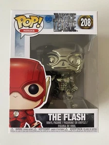 The Flash Chrome 208 Justice League Funko Pop Vinyl - Picture 1 of 5