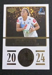 2025 Elite NRL DM29 SHANNON MATO Dally M Awards Gold Coast Titans  - Picture 1 of 2