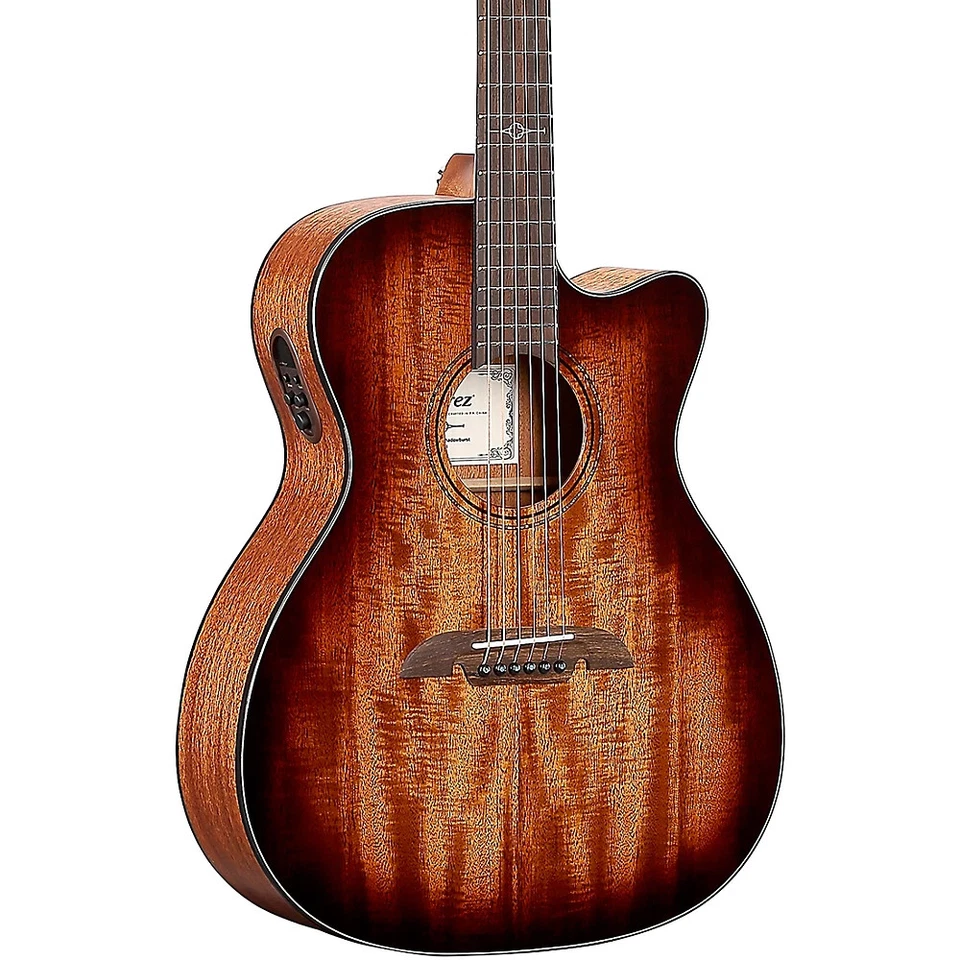 Alvarez AF66ceSB Sunburst Acoustic-electric Guitar - Player