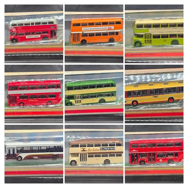 Modelos de ônibus EFE Gilbow escolha seu ônibus (lista 5) alguns modelos raros caixas longas muito bom estado usado - Imagem 1 de 1