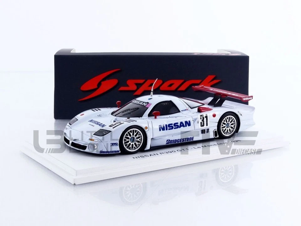 SPARK 1/43 - NISSAN R390 GT1 - TEST LE MANS 1998 S3576 - Image 1 of 1