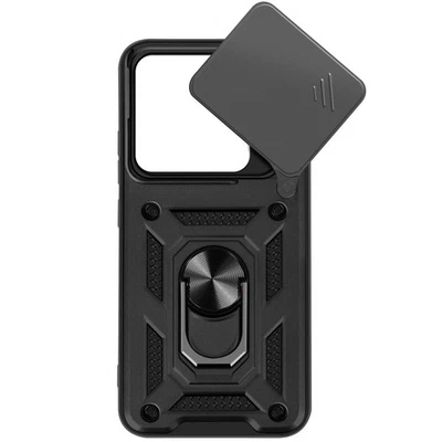 Mayaxess Coque pour Xiaomi 15 Bague Support avec Protection Caméra Noir