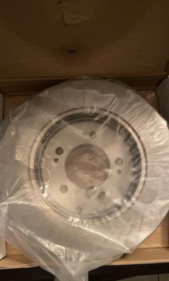 For Hyundai Sonata 2011-2019 ACDelco Gold Solid Rear Brake Rotor - Image 1 of 2