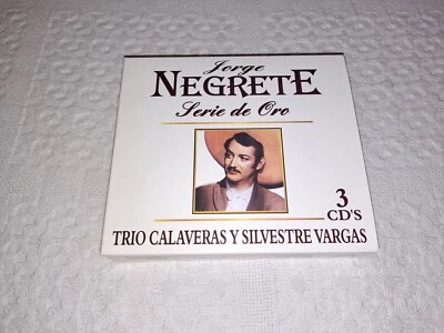 3 CD's SET-  JORGE NEGRETE, SERIE DE ORO / tested Foto 1 de 4