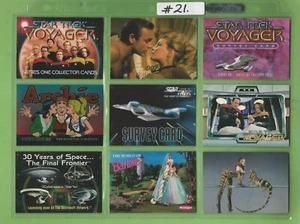 #21. LOT OF NINE (9) 1990s PROMOTIONAL CARDS - Bild 1 von 2