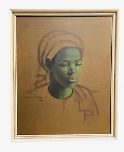 Tretchikoff 1952 Original Lithograph Basuto Girl - Picture 1 of 12