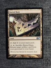 1x Buried Ruin | LP | M12 Magic 2012 | MTG Magic The Gathering