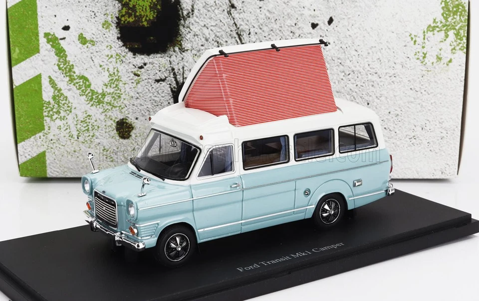 Ford Transit MKI 1973 cámper 1/43 AutoCult ATC09020 Foto 1 de 3