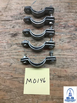 Medium Pipe Clamp Fig 212 Style Stainless Steel For Pipe Size 1-1/2" (1.90 O.D.)