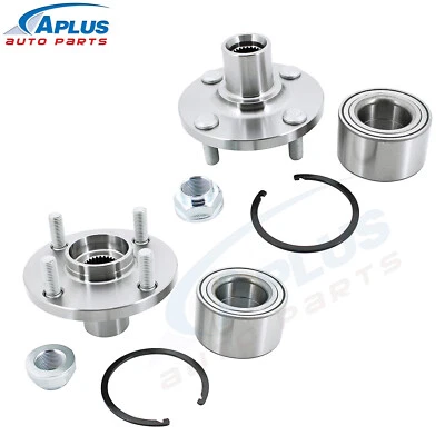 Pair Front Wheel Hub & Bearing Assembly for 2001 2002 2003 Toyota Prius 1.5L FWD - Image 1 of 4