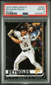 2019 Topps Update Series PSA 8 - Black #US51 Bryan Reynolds /67 (RC) - Bild 1 von 2