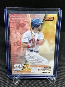 2018 Topps Stadium Club - Andrew Benintendi - Never Compromise ORANGE #40/50