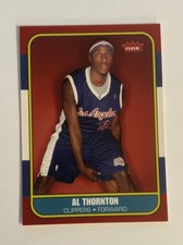 2007-08 Fleer Glossy 1986-87 Rookies Al Thornton #155