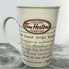 Tim Hortons Coffee Mug - Every Cup Tells A Story Timmies Cup 2009 Ltd Edition 