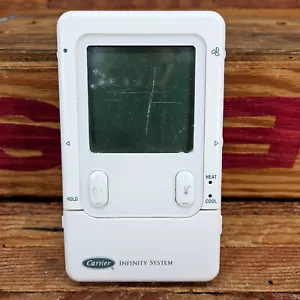 Carrier Infinity System Thermostat SYSTXCCUID01-B Version 16 White Module USED - Picture 1 of 12