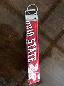 Ohio State Keychain, Key Fob Wristlet New - Picture 1 of 1