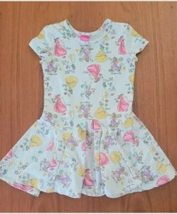 Vestido giratorio Disney Princesa 5t Niñas Belle Mulan Rapunzel Cenicienta - Imagen 1 de 7