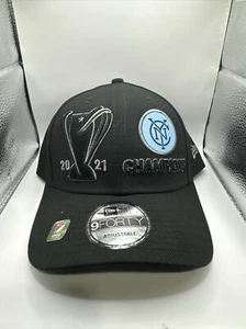 NYCFC 2021 MLS Champions Official Locker Room Hat Major League Soccer - Picture 1 of 2