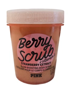 New Victoria's Secret Pink Berry Body Scrub Superfruit Shower Exfoliating 10 Oz - Picture 1 of 1