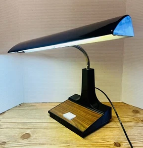 VTG Portable Gooseneck Desk Lamp UL# E82227 Model #SH-042 MCM Atomic 15 Watt - Picture 1 of 13